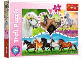 Trefl 13248 Puzzle 200 Piękne Konie Rumaki
