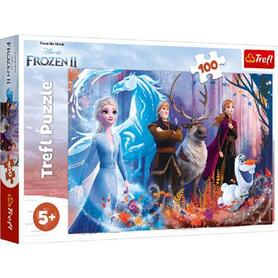 Trefl 16366 Puzzle 100 Frozen Kraina Lodu Magia