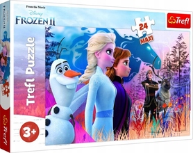  Trefl Puzzle 24 MAXI Frozen 2 Magiczna Wyprawa