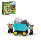 Klocki Lego Duplo 10931 Ciężarówka z Koparką Gasienicową (5)