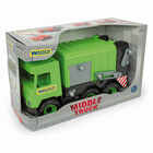 Wader 32103 Middle Truck Śmieciarka zielona